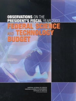 cover image of Observations on the President's Fiscal Year 2003 Federal Science and Technology Budget